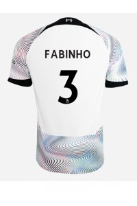 Liverpool Fabinho #3 Fotballdrakt Borte Klær 2022-23 Korte ermer